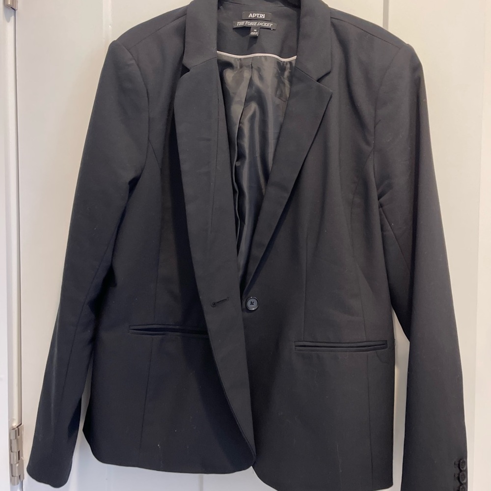Apt 9 Black Jacket/Blazer size 16